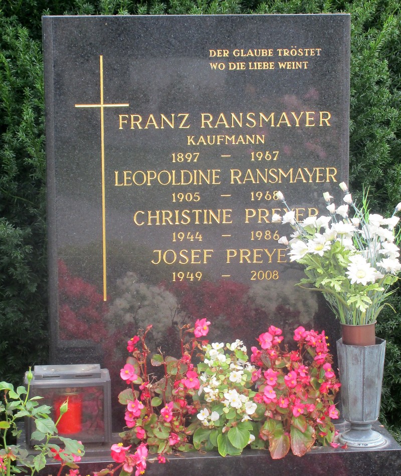 Ransmayer; Preyer