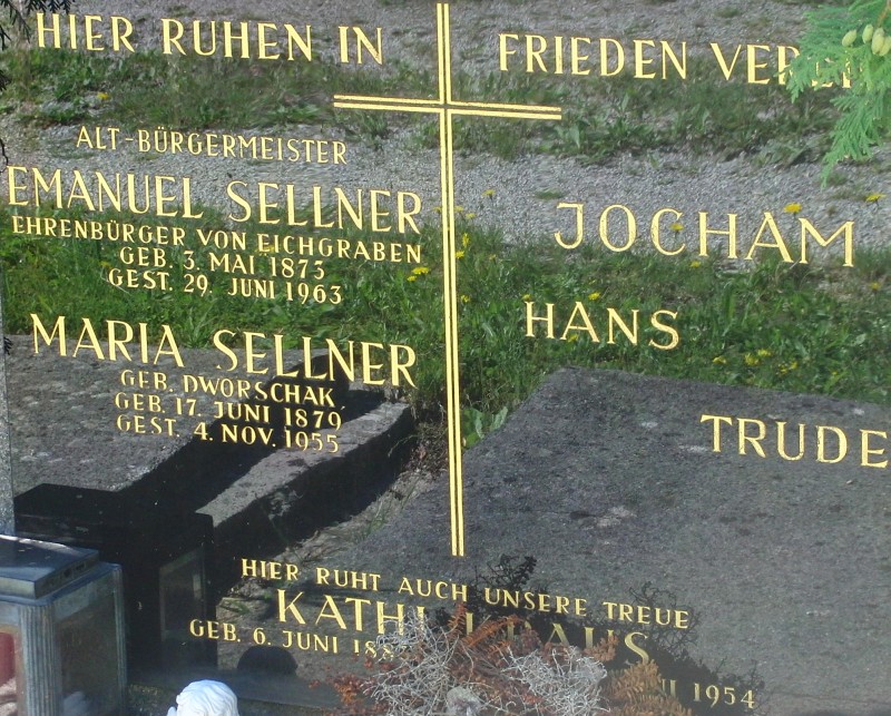 Sellner; Sellner geb. Dworschak; Jocham; Kraus
