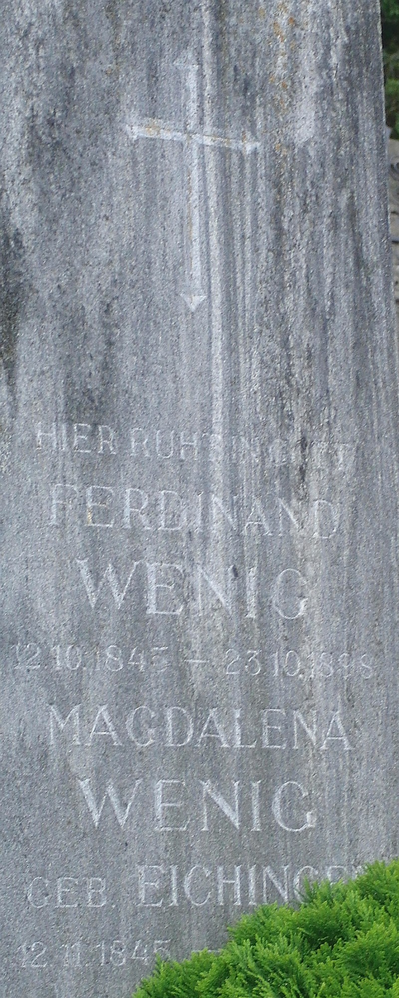 Wenig; Wenig geb. Eichinger