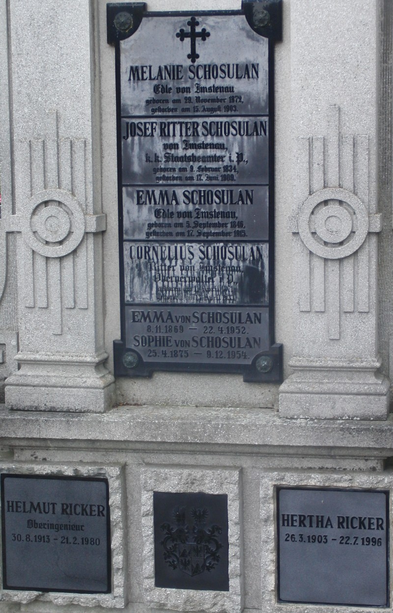von Schosulan; Schosulan von Imstenau; Ricker
