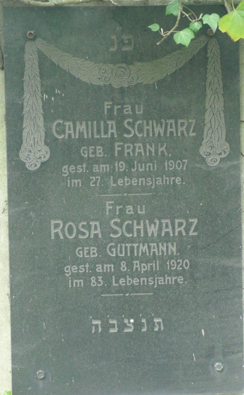 Schwarz geb. Frank; Schwarz geb. Guttmann