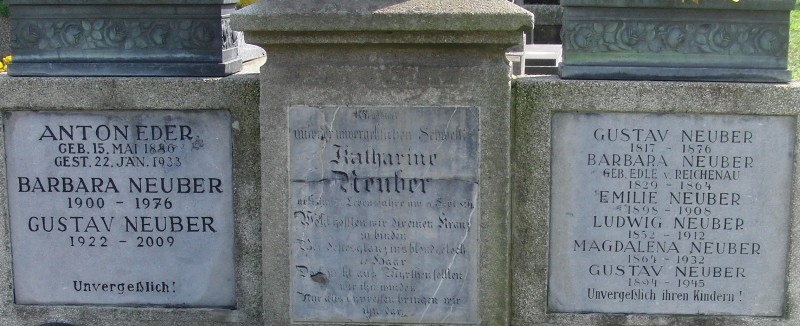 Neuber; Neuber geb. von Reichenau; Eder
