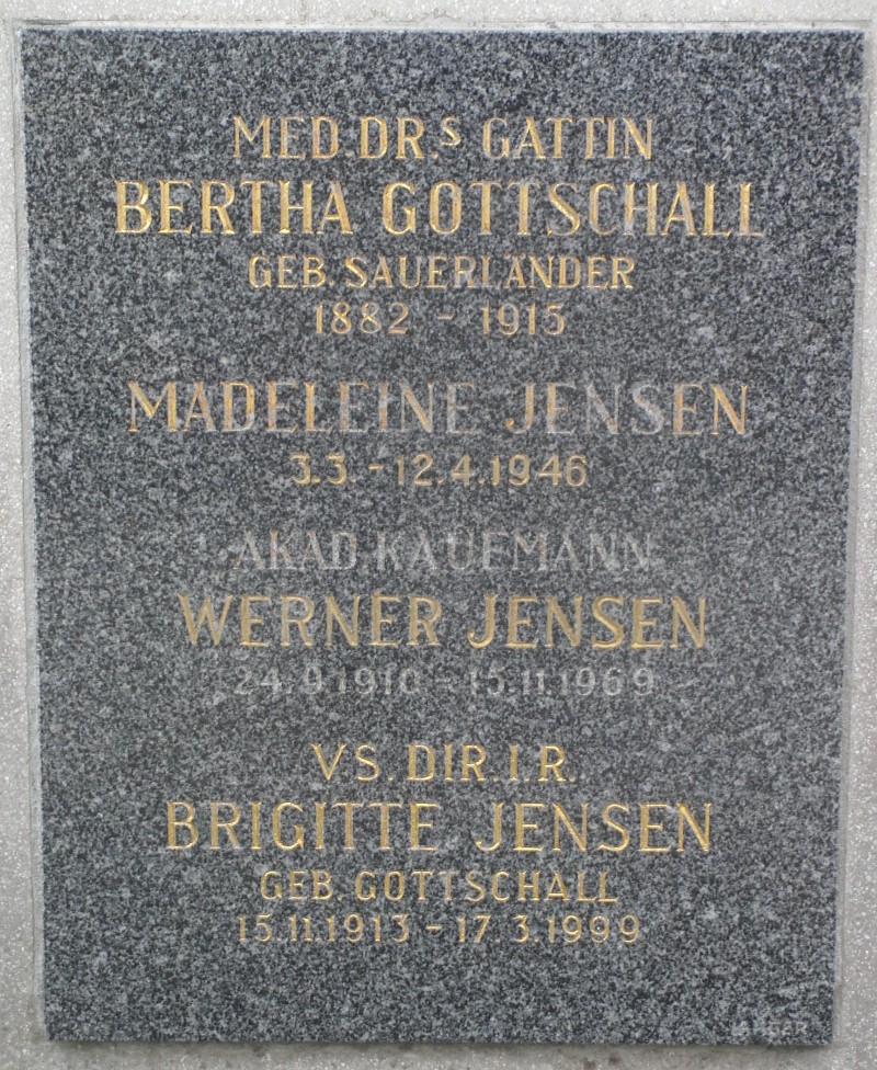 Gottschall; Sauerländer; Jensen