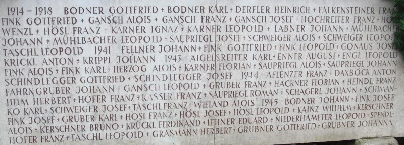 Kriegstote Loich