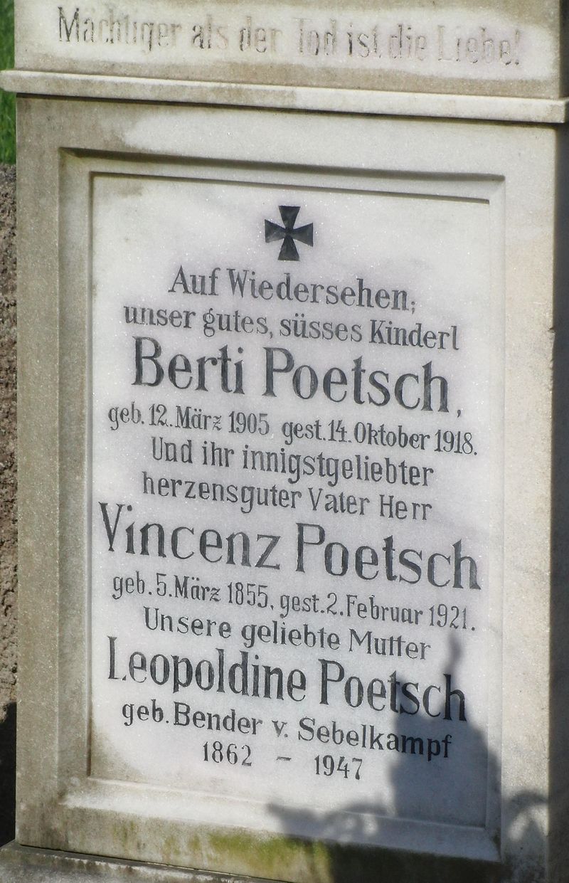 Poetsch; Poetsch geb. Bender von Sebelkampf