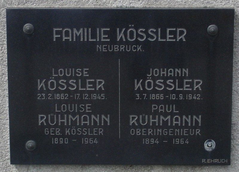 Kössler; Rühmann