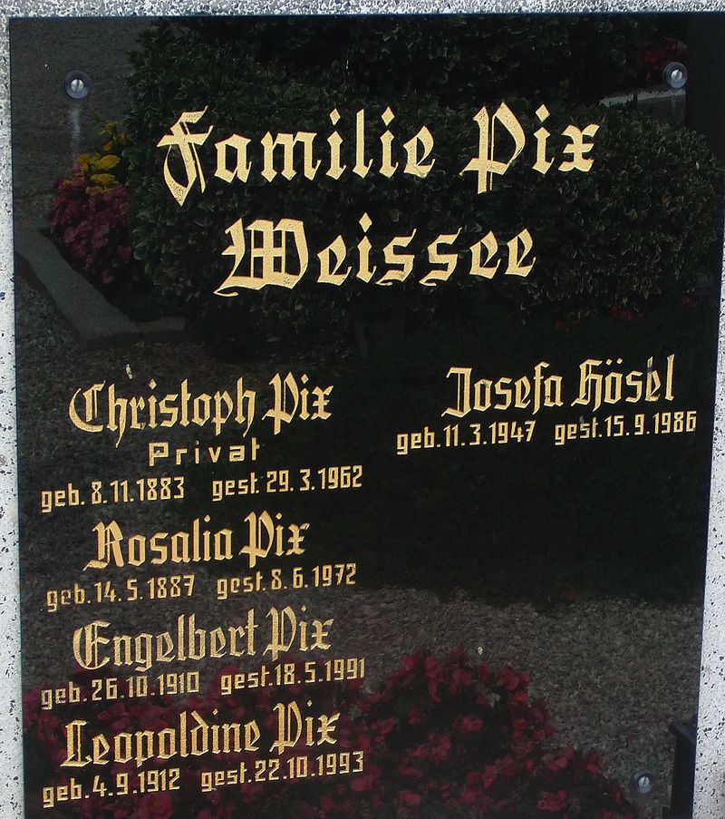 Pix; Hösel