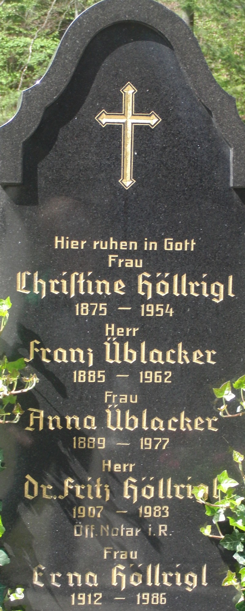 Höllrigl; Üblacker