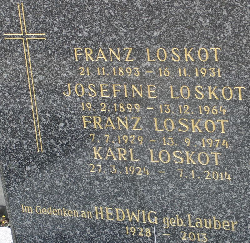 Loskot; Loskot geb. Lauber