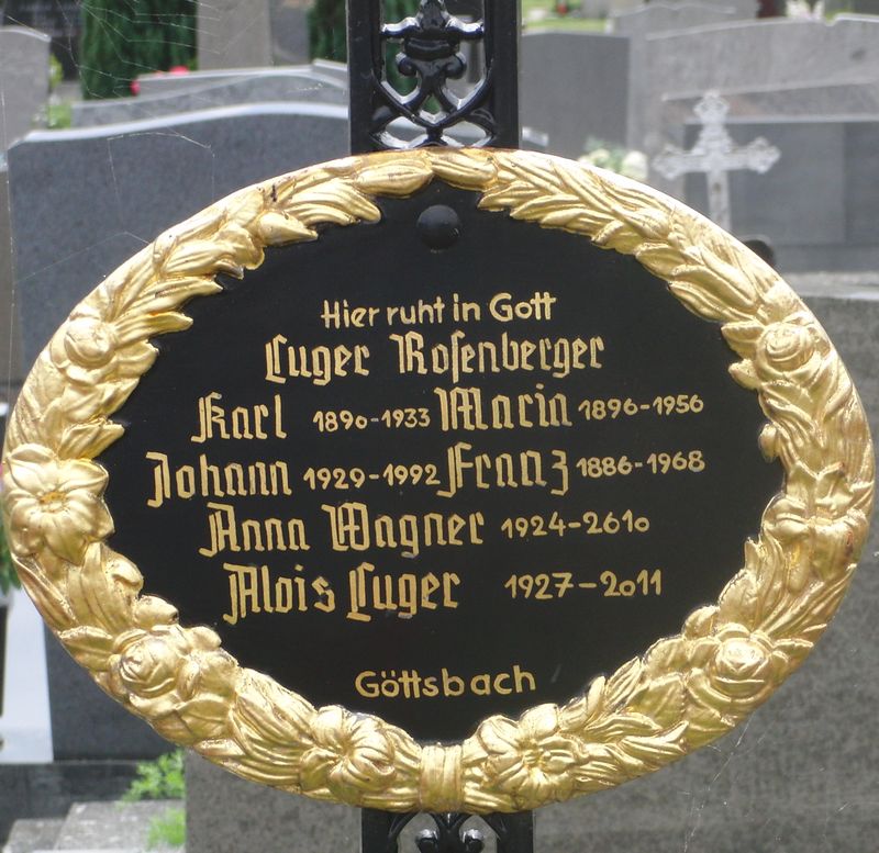 Rosenberger; Wagner; Luger