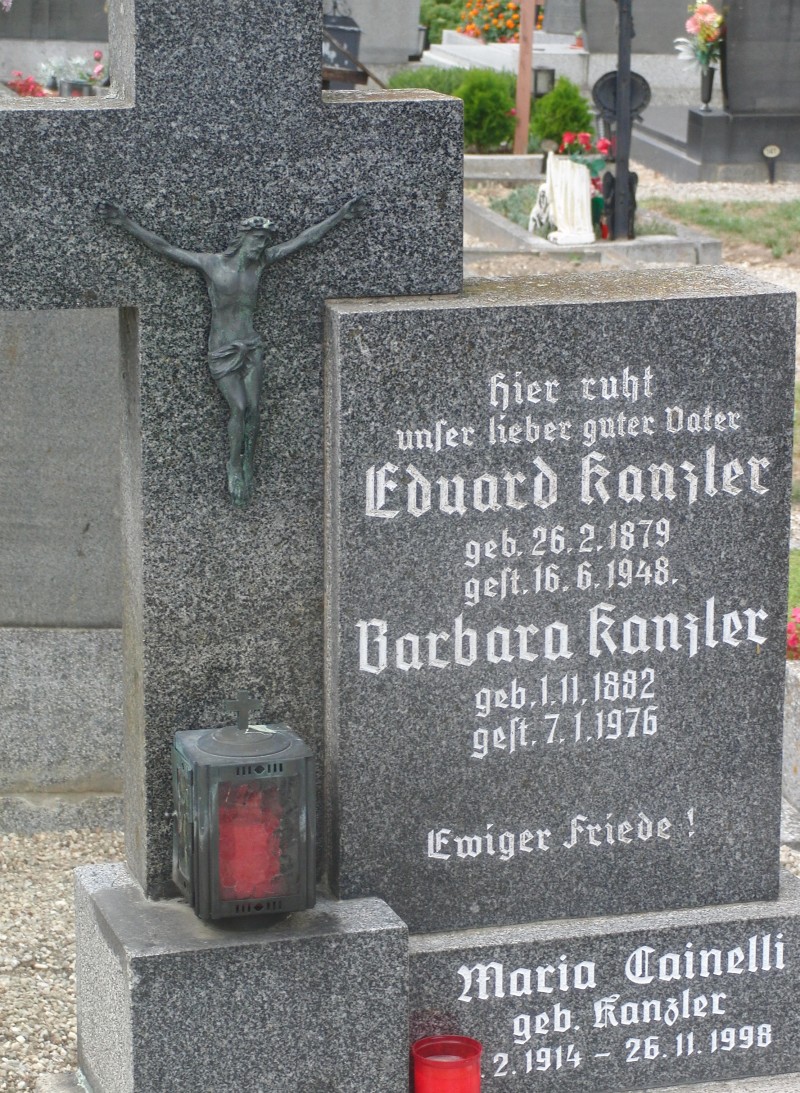 Kanzler; Cainelli geb. Kanzler