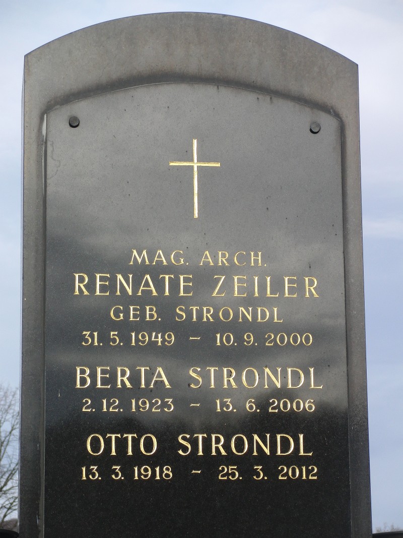 Strondl; Zeiler geb. Strondl