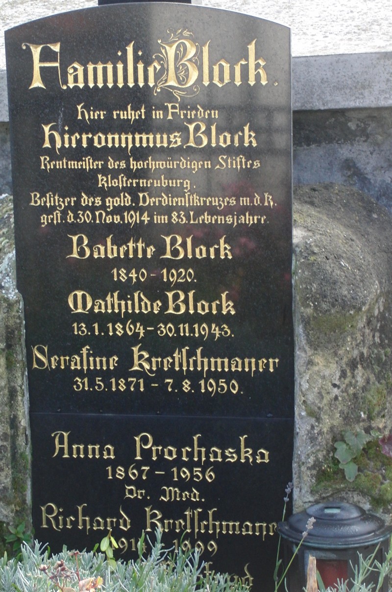 Block; Kretschmayer; Prohaska