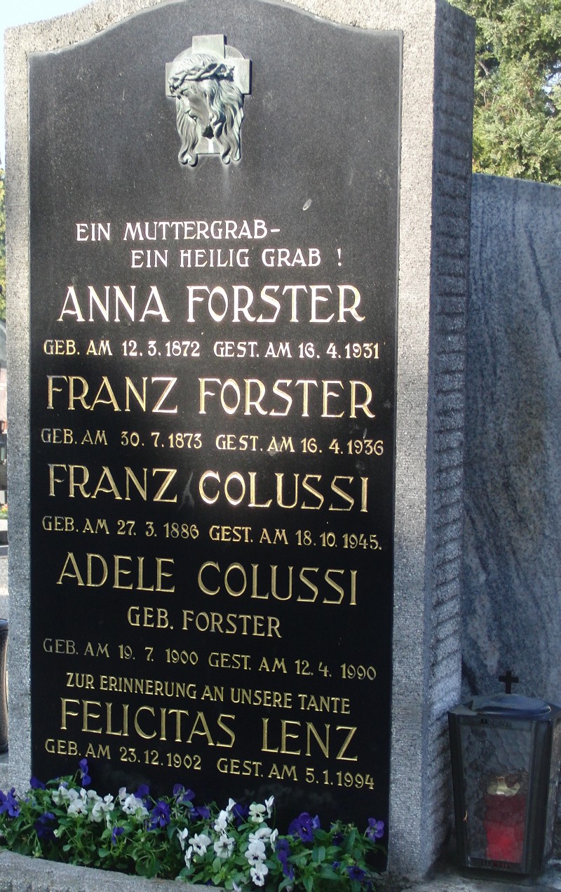 Colussi; Forster; Lenz