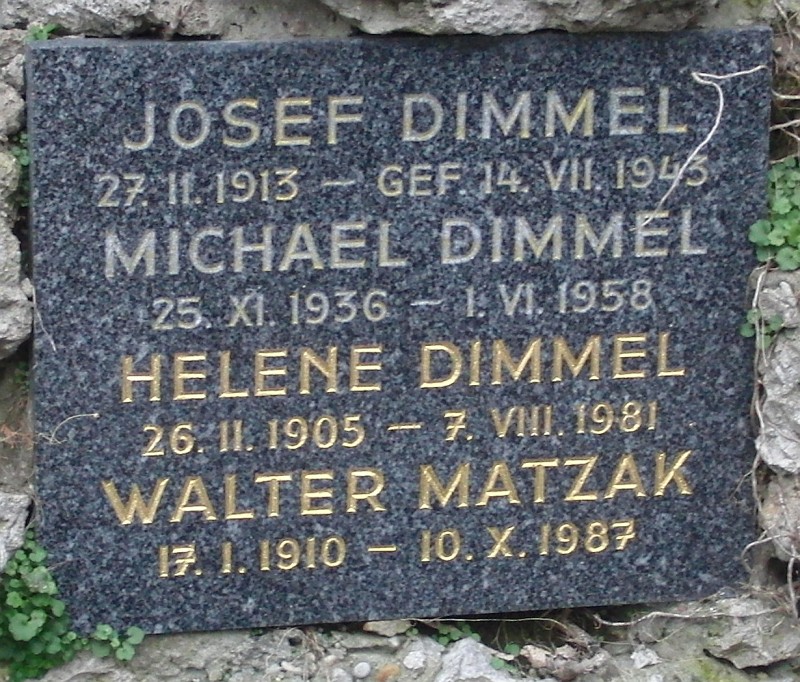Dimmel; Matzak