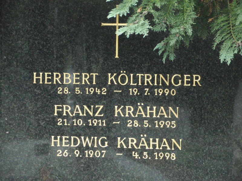 Költringer; Krähan