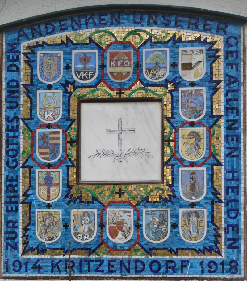 Kriegstote Kritzendorf - 1. Weltkrieg