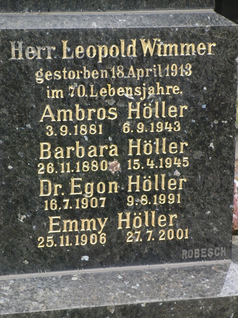 Wimmer; Höller