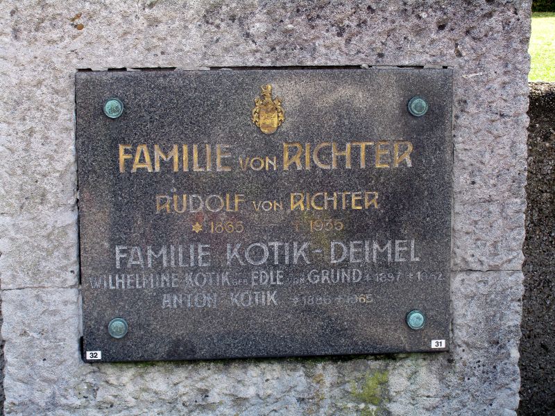 Richter; Kotik; Kotik-Deimel; Kotik geb. von Grund
