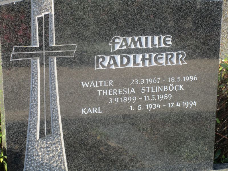 Radlherr; Steinböck