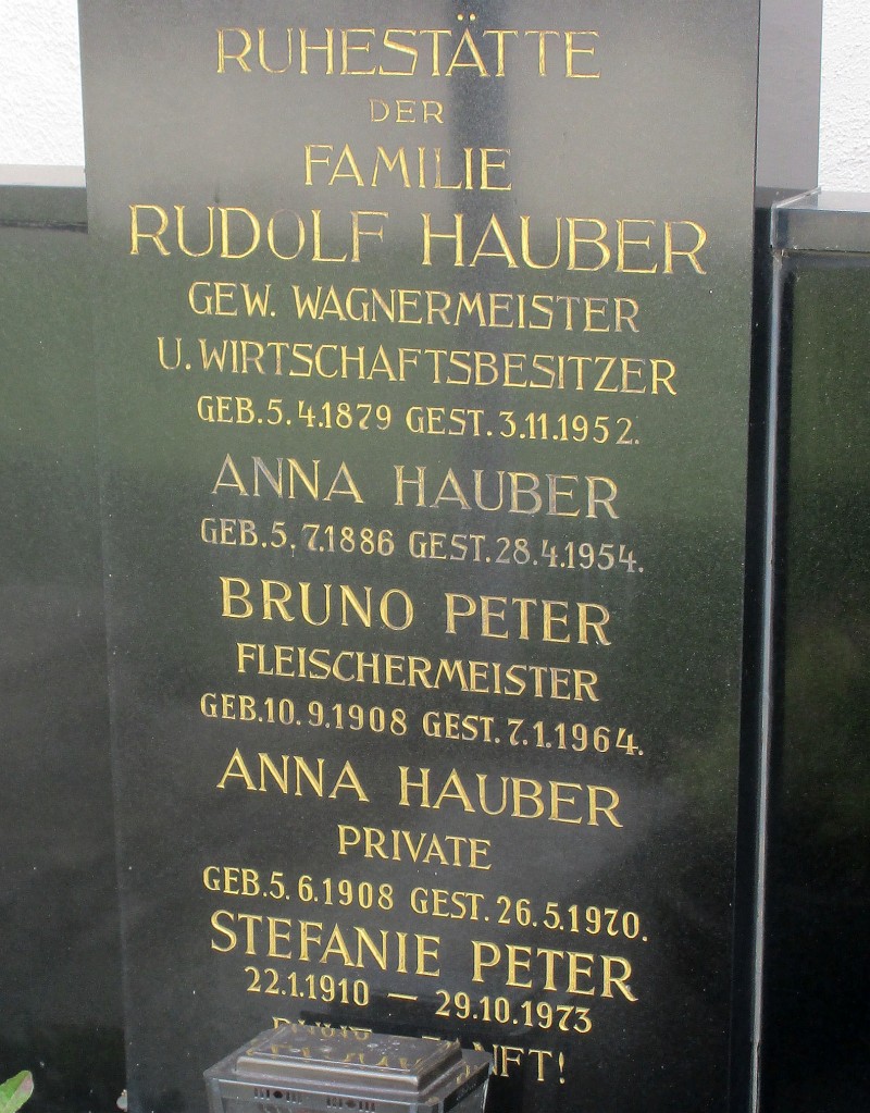 Hauber; Peter