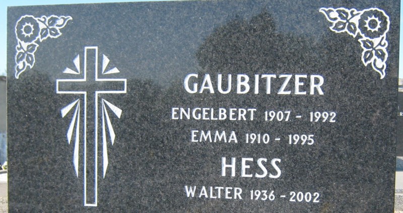 Gaubitzer; Hess