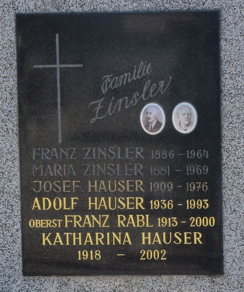Zinsler; Hauser; Rabl