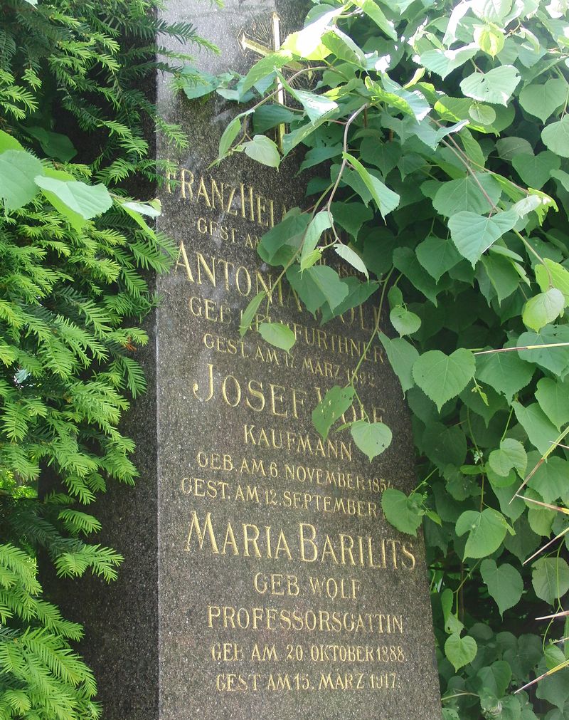 Wolf; Barilits geb. Wolf