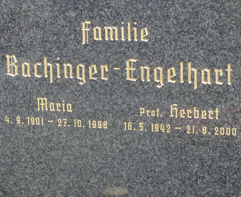 Bacinger; Engelhart
