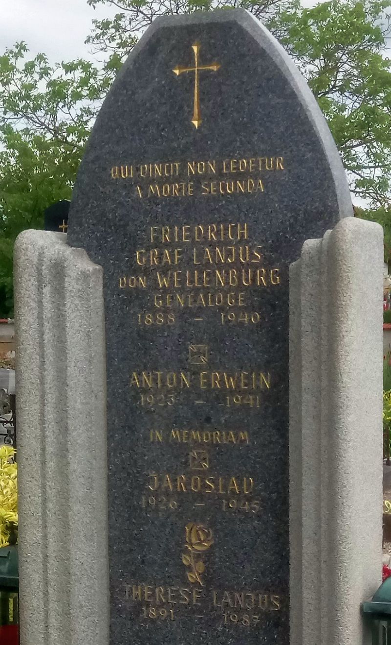 Lanjus von Wellenburg; Erwein; Genealoge