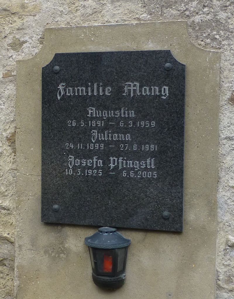 Mang; Pfingstl
