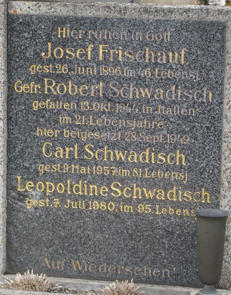 Frischauf; Schwadisch