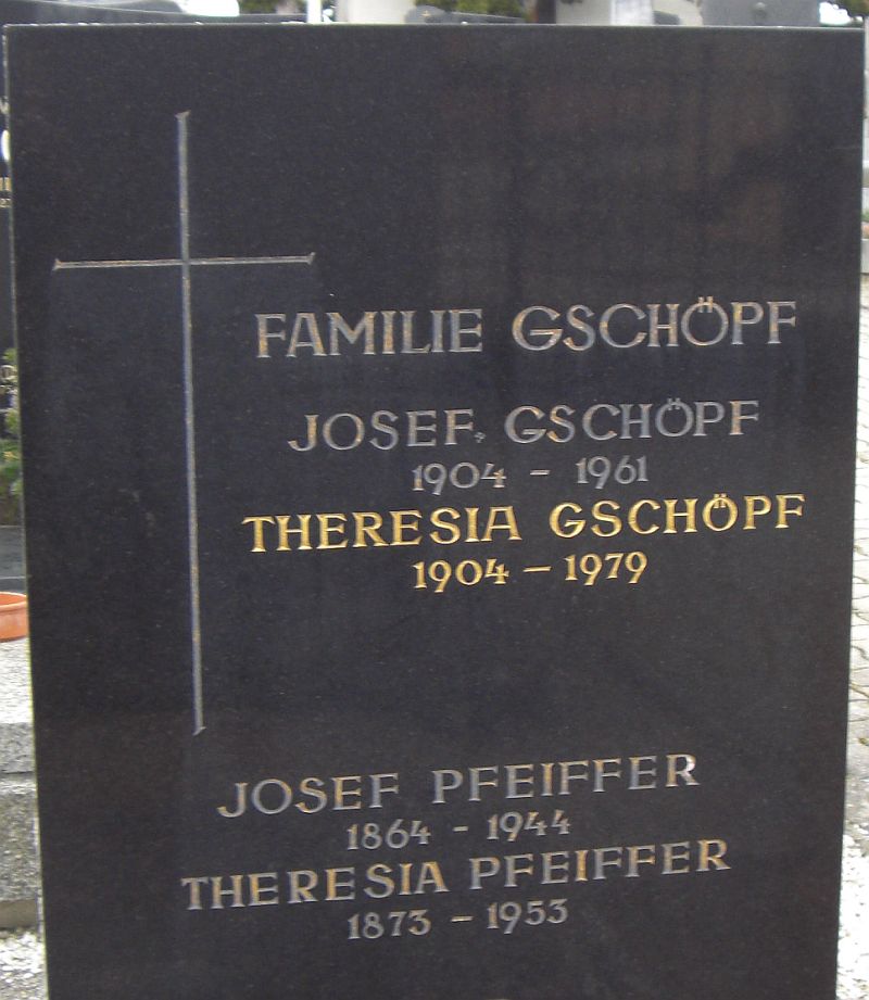 Gschöpf; Pfeiffer