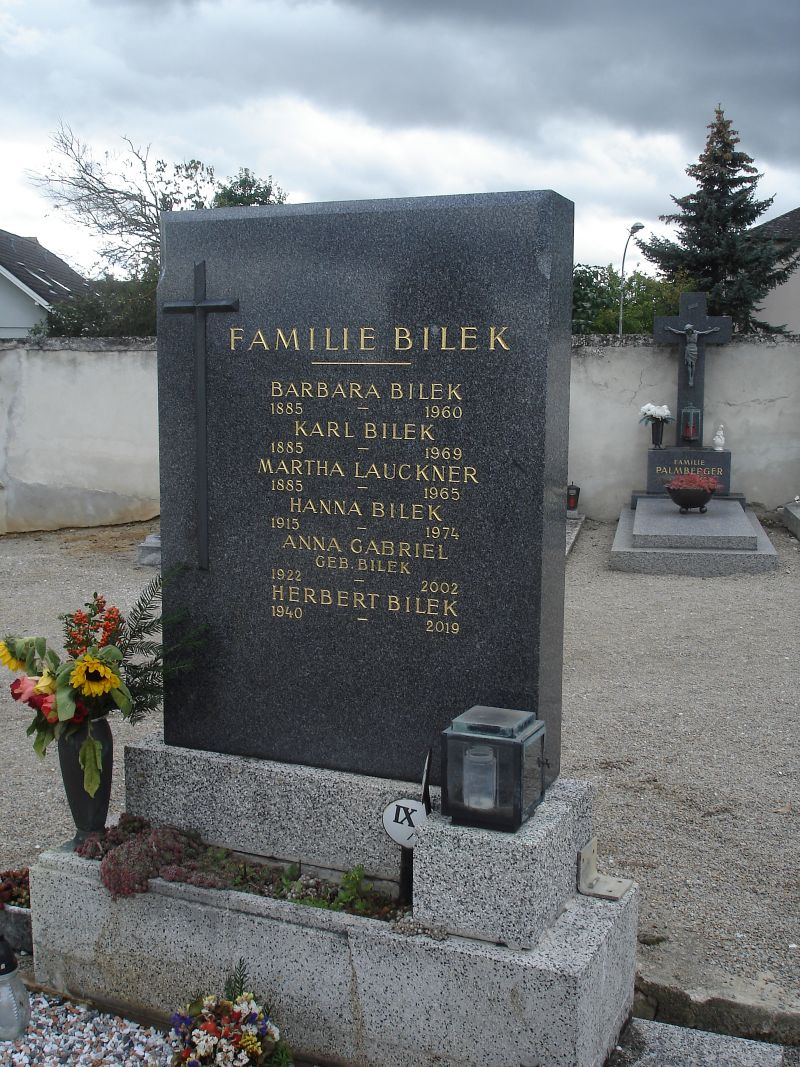 Bilek; Lauckner; Gabriel geb. Bilek