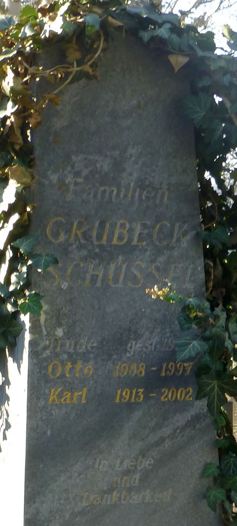 Grubeck; Schüssel
