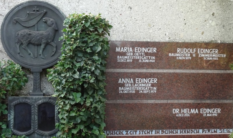 Edinger; Edinger geb. Oettl; Edinger geb. Lackinger