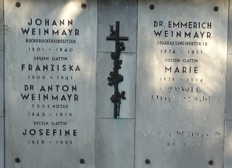 Weinmayr; von Spaun; von Spaun geb. Weinmayr