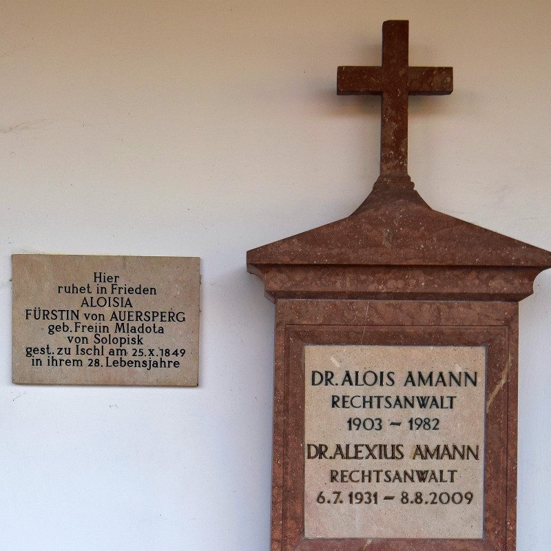 von Auersperg geb. Mladota von Solopisk; Amann