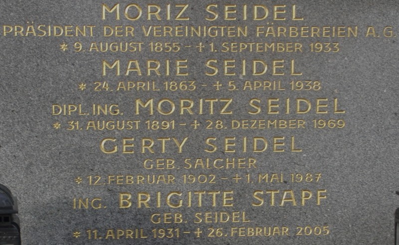 Seidel; Seidel geb. Salcher; Stapf geb. Seidel