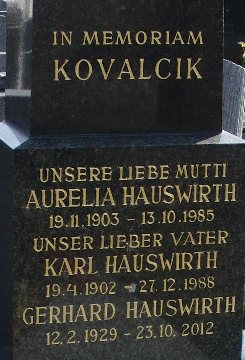 Hauswirth; Kovalcik