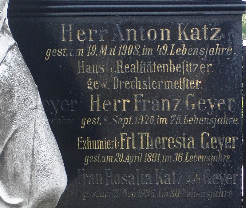 Katz; Geyer; Geyer geb. Katz