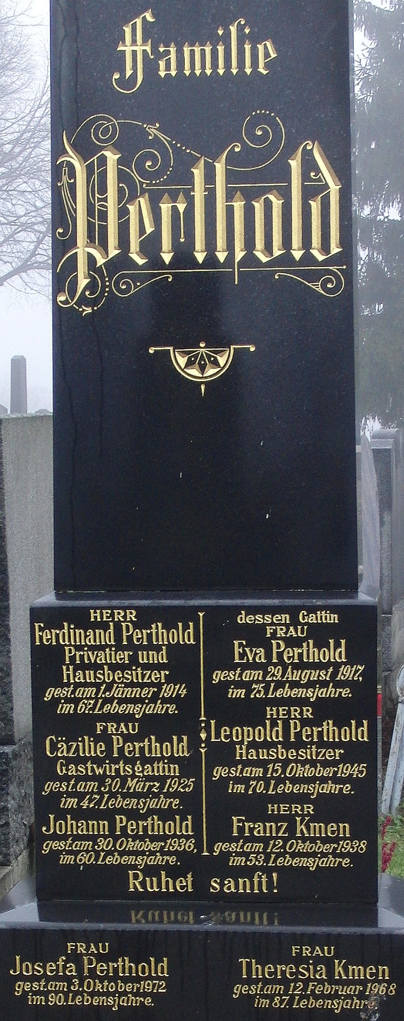 Perthold; Kmen