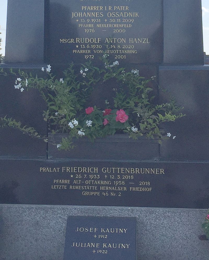 Priestergruft 02; Ossadnik; Hanzl; Guttenbrunner; Kautny