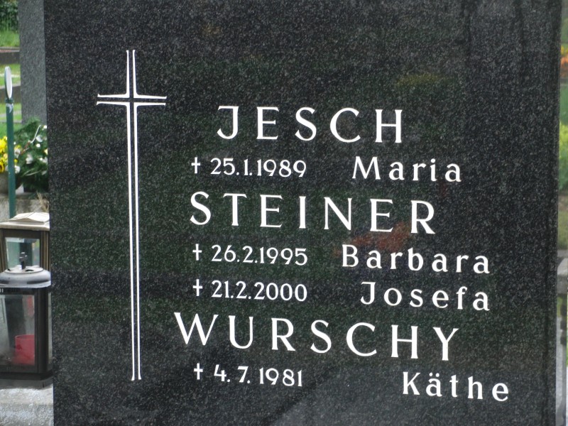 Jesch; Steiner; Wurschy