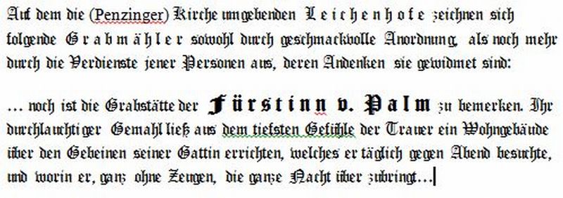 Maria Franziska Ernestine Freyin von Solignac