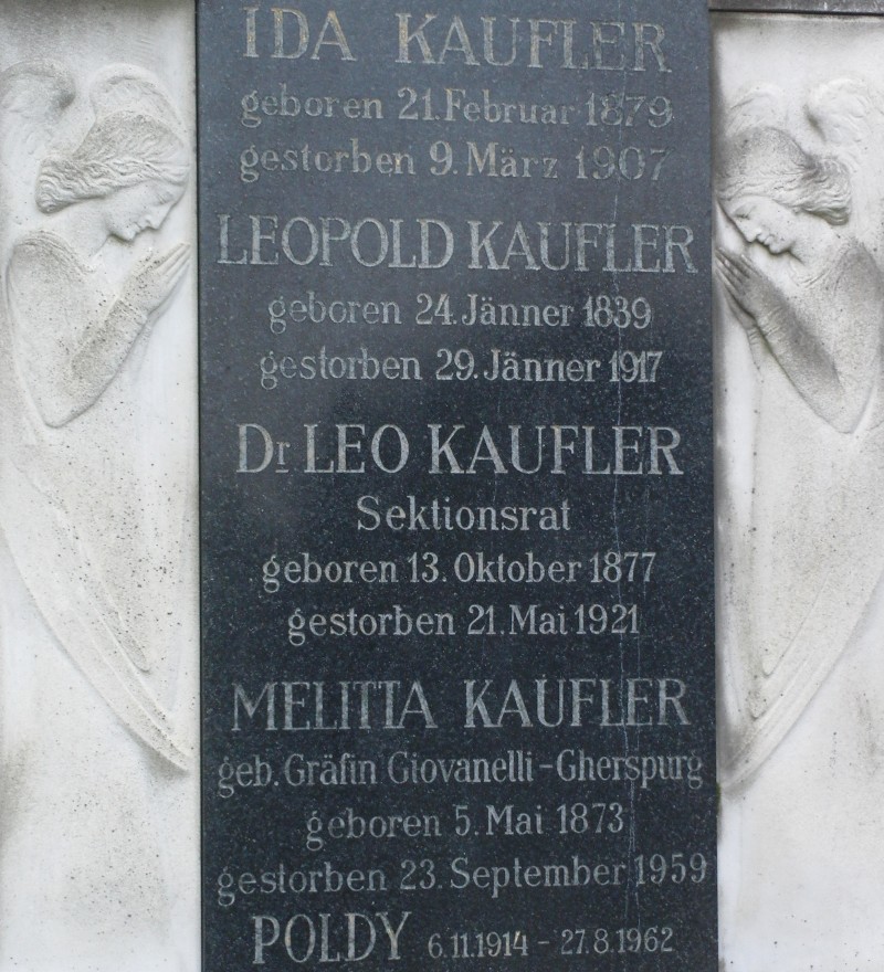 Kaufler; Kaufler geb. Giovanelli-Gherspurg