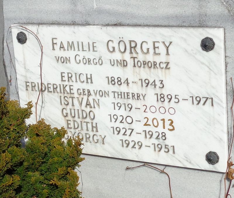 Görgey von Görgo und Toporcz; von Thierry