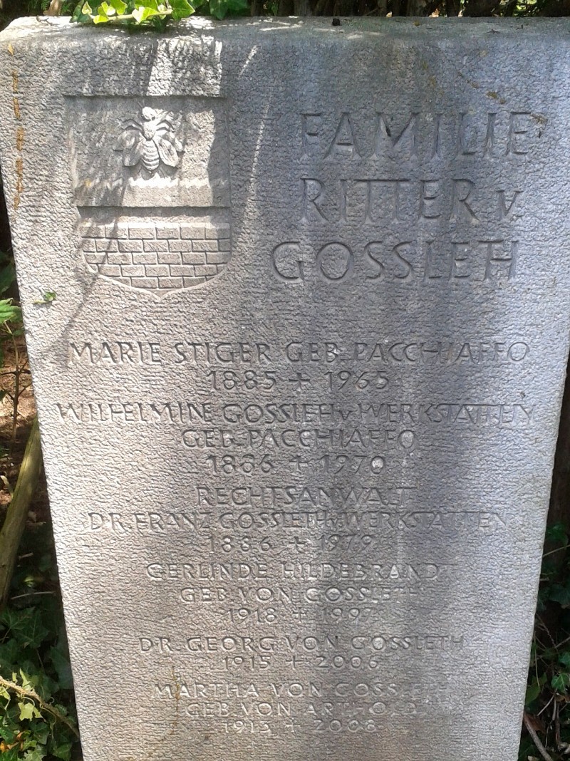 Gossleth von Werkstätten; Arthold; Gossleth; Hildebrand; Pacchiaffo; Stiger