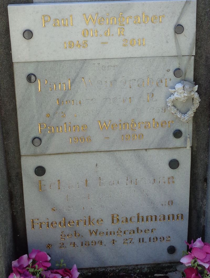 WEINGRABER (Bachmann; Weingraber)