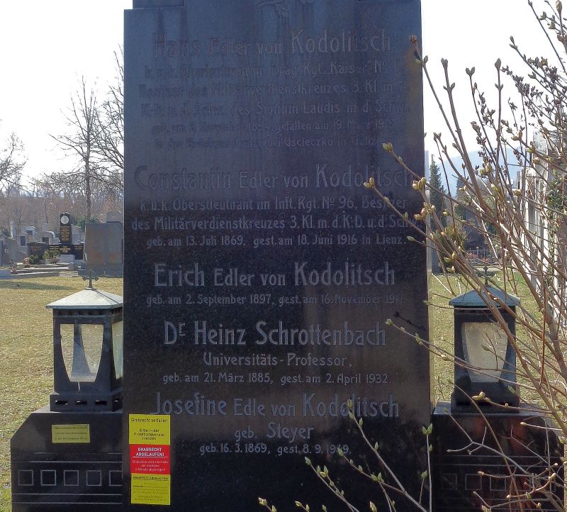 von Kodolitsch; Schrottenbach; Steyrer